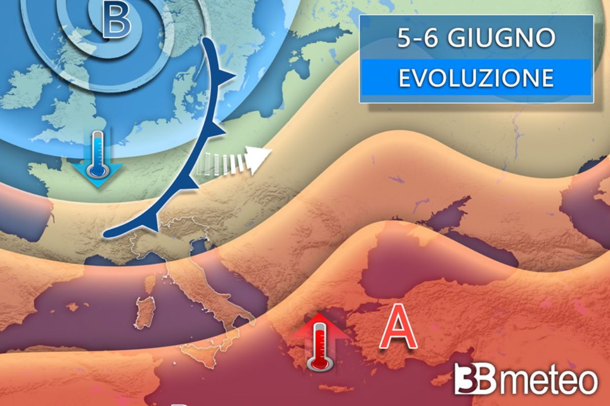 Meteo 5 e 6 giugno 2025