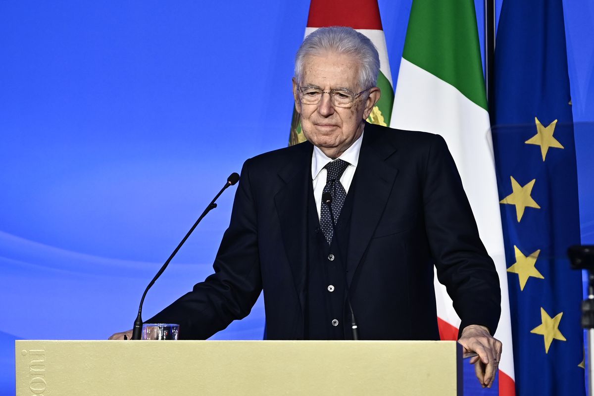 l'ex Premier Mario Monti