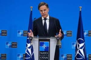 il segretario generale NATO Mark Rutte