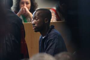Rudy Guede depone al processo d'appello di Amanda Knox per l'omicidio di Meredith Kercher
