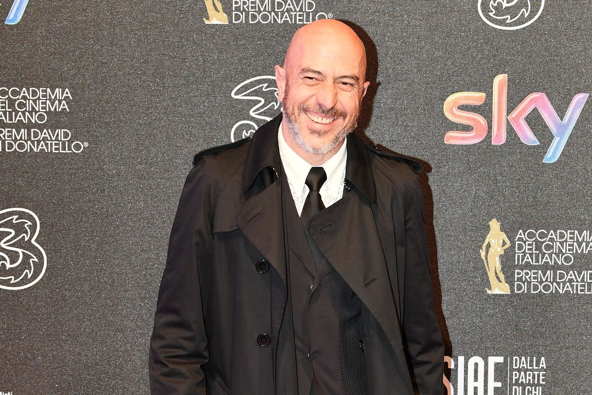 Roberto Ciufoli ai David di Donatello nel 2017