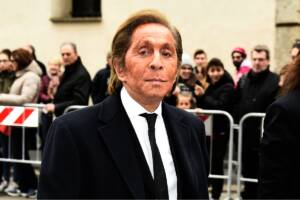 lo stilista Valentino