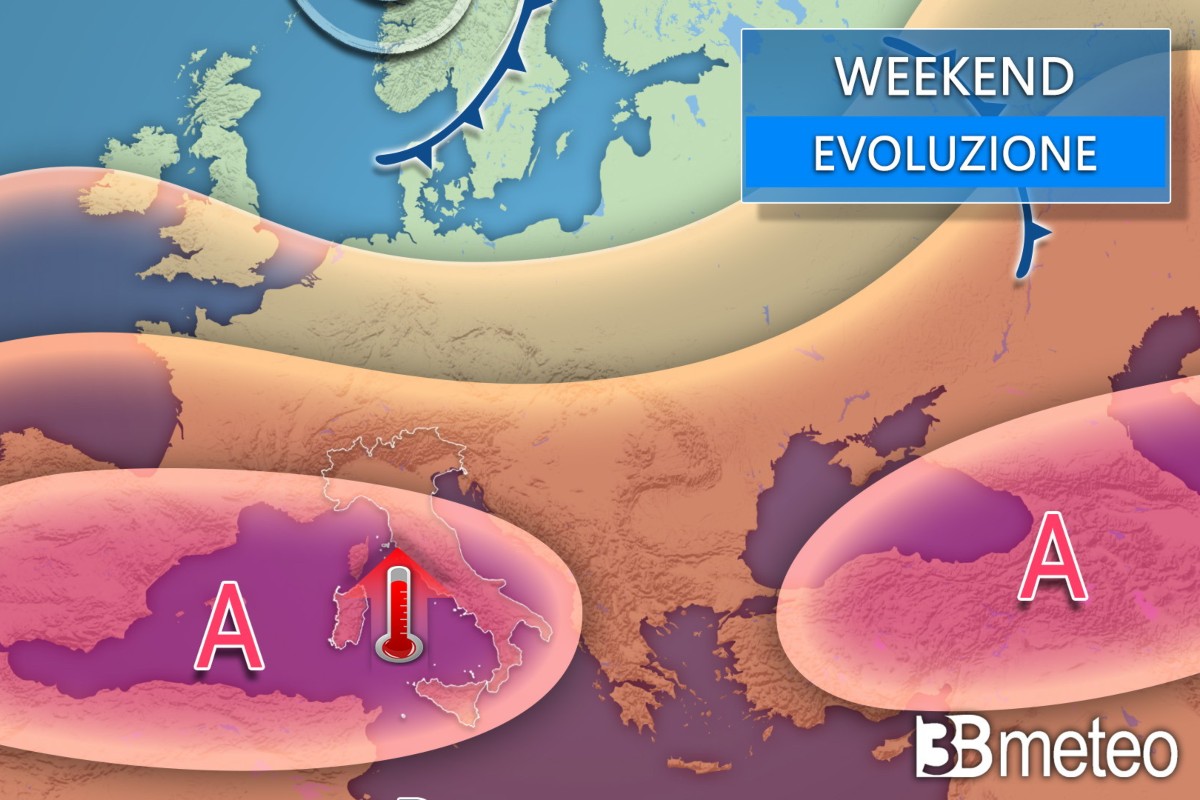 Meteo 9 e 10 agosto 2025