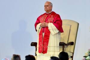 Giubileo dei Giovani 2025, con Papa Leone XIV al centro della celebrazione.