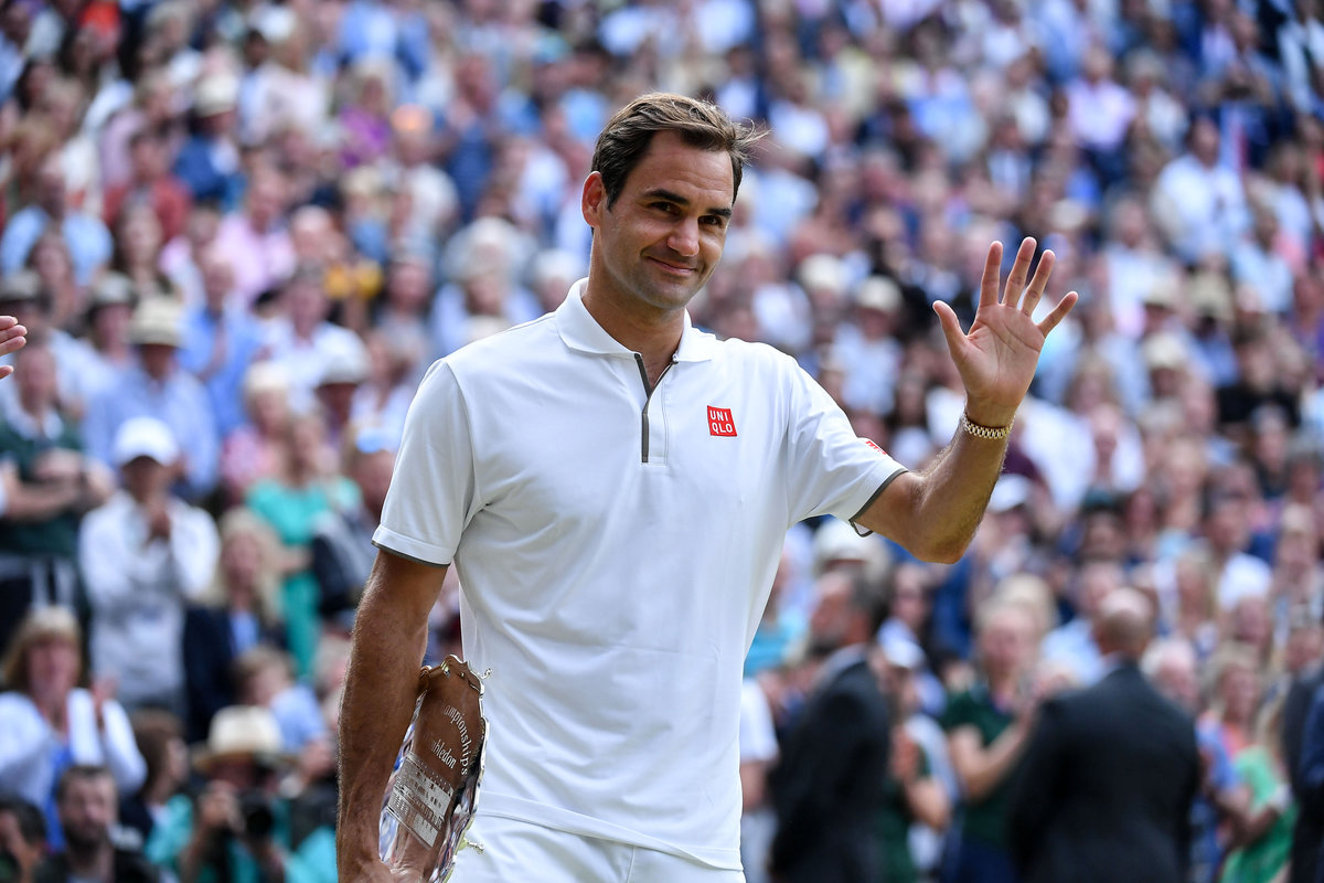 Roger Federer a Wimbledon