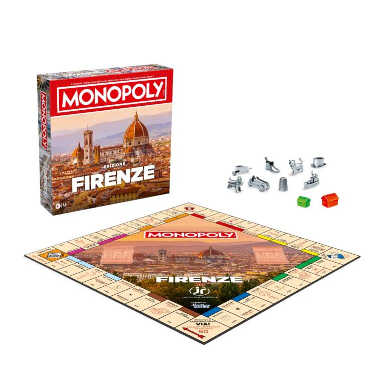 Monopoly Edizione Firenze: l’edizione ufficiale Hasbro