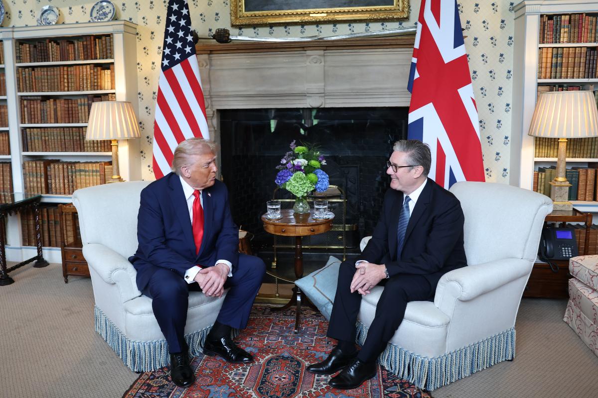 Un incontro tra Donald Trump e Keir Starmer