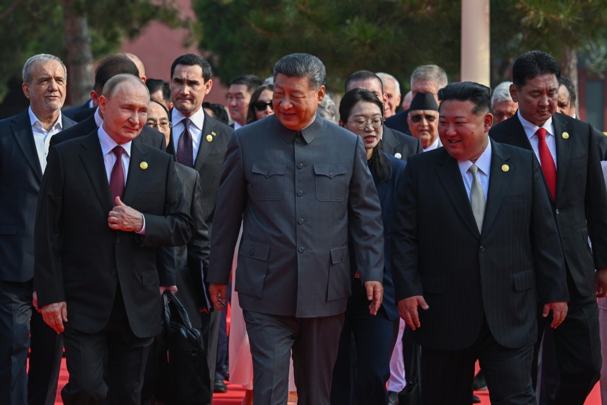 Putin, Xi e Kim in Cina