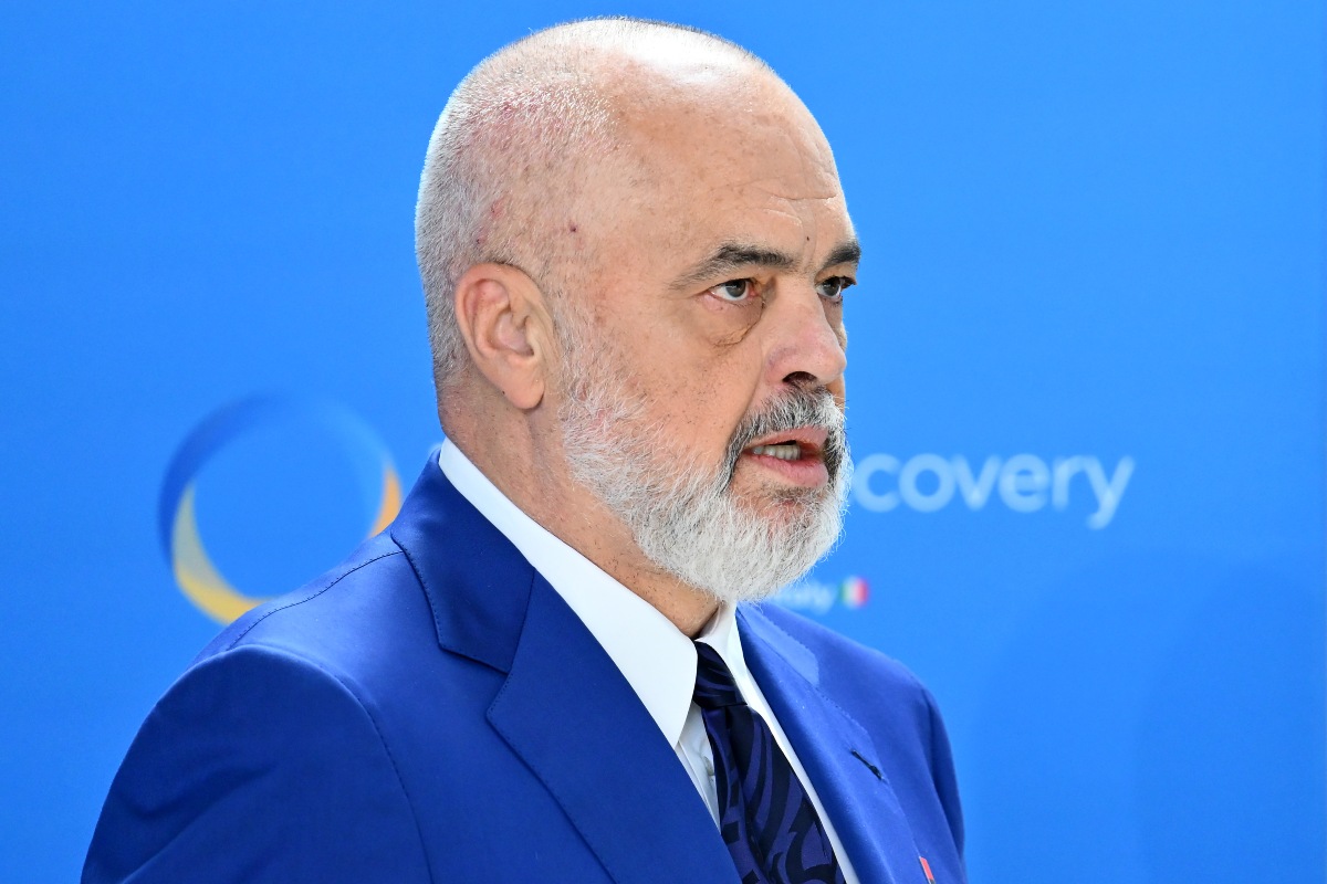 il premier albanese Edi Rama