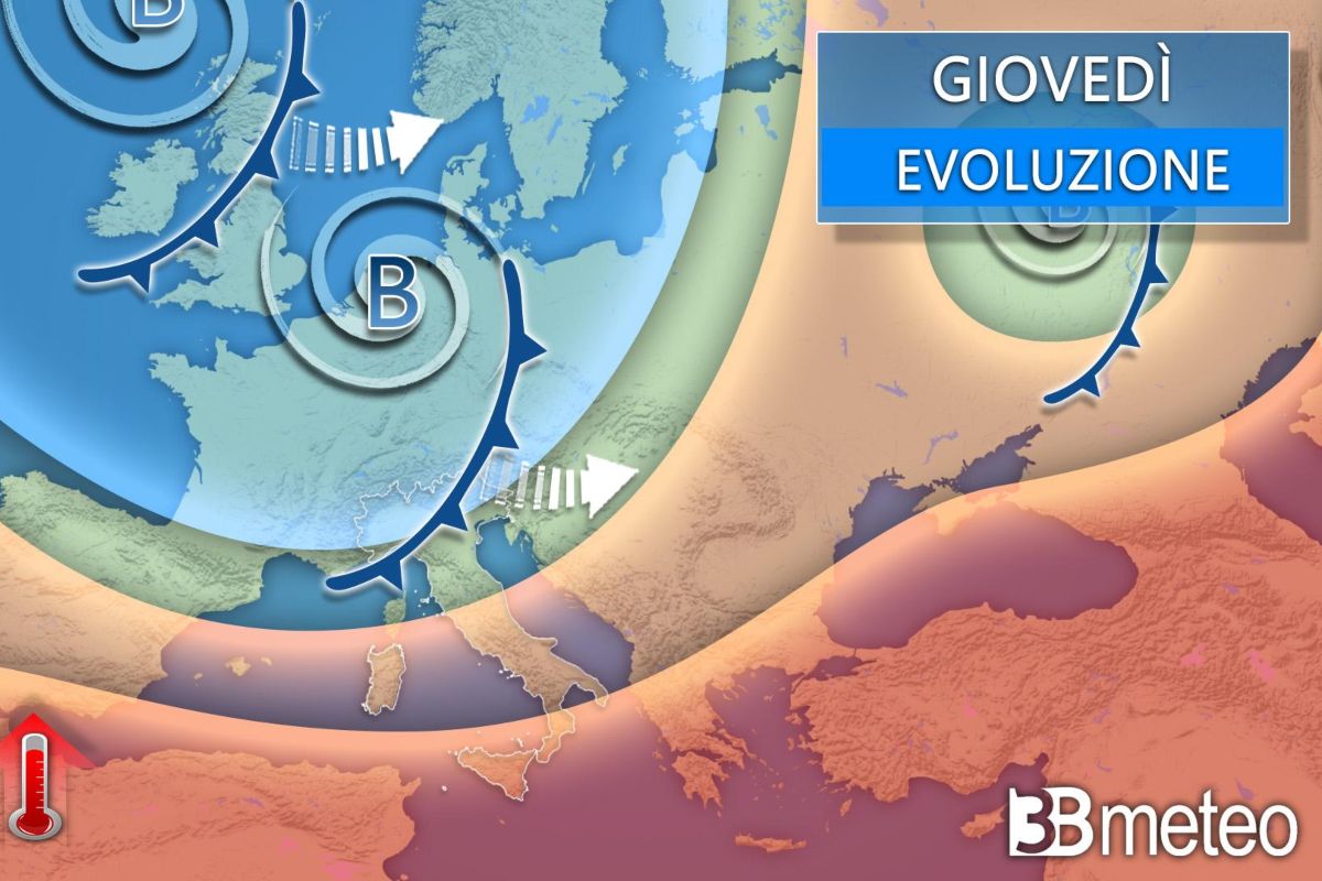 Meteo 23 ottobre 2025