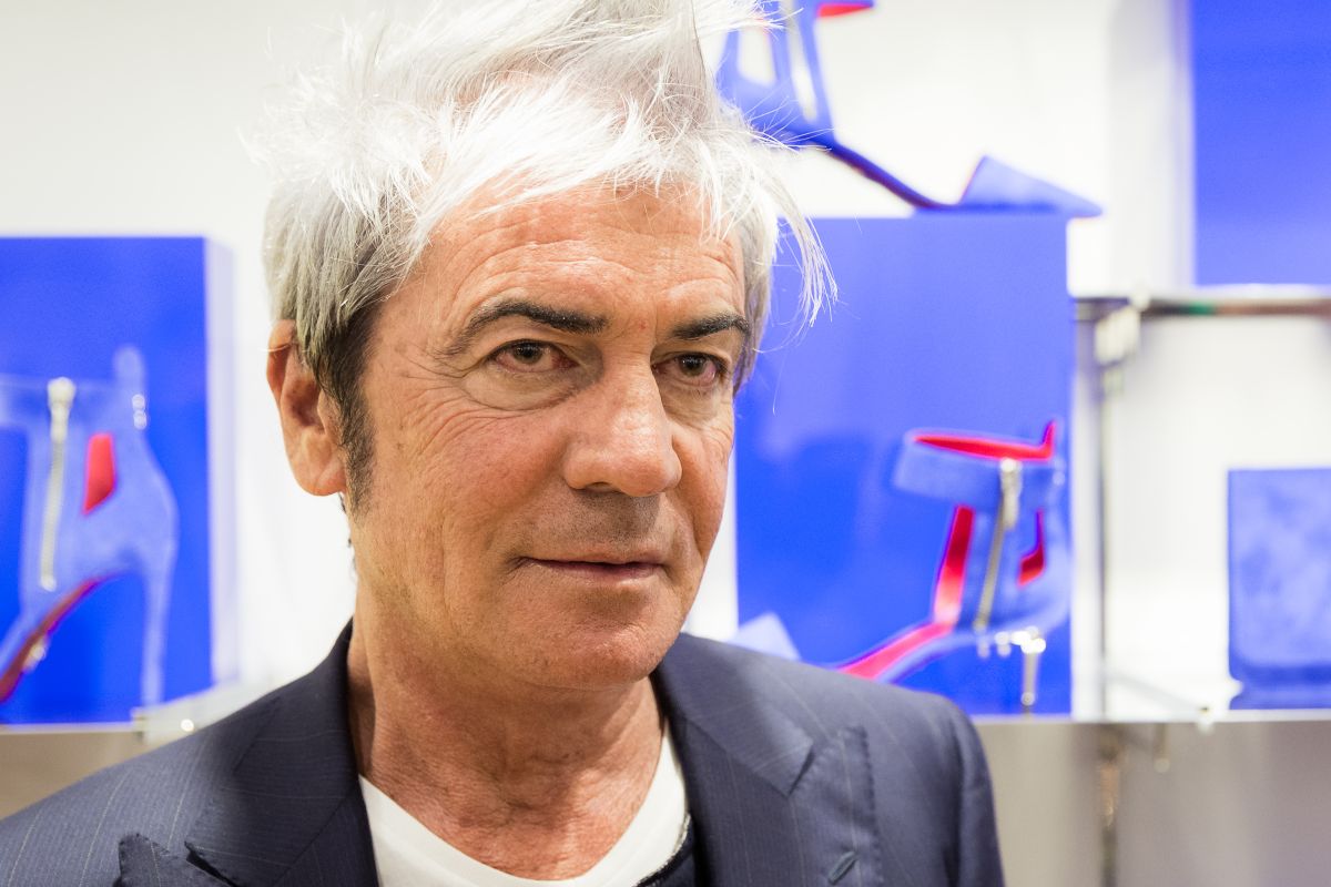 lo stilista Cesare Paciotti