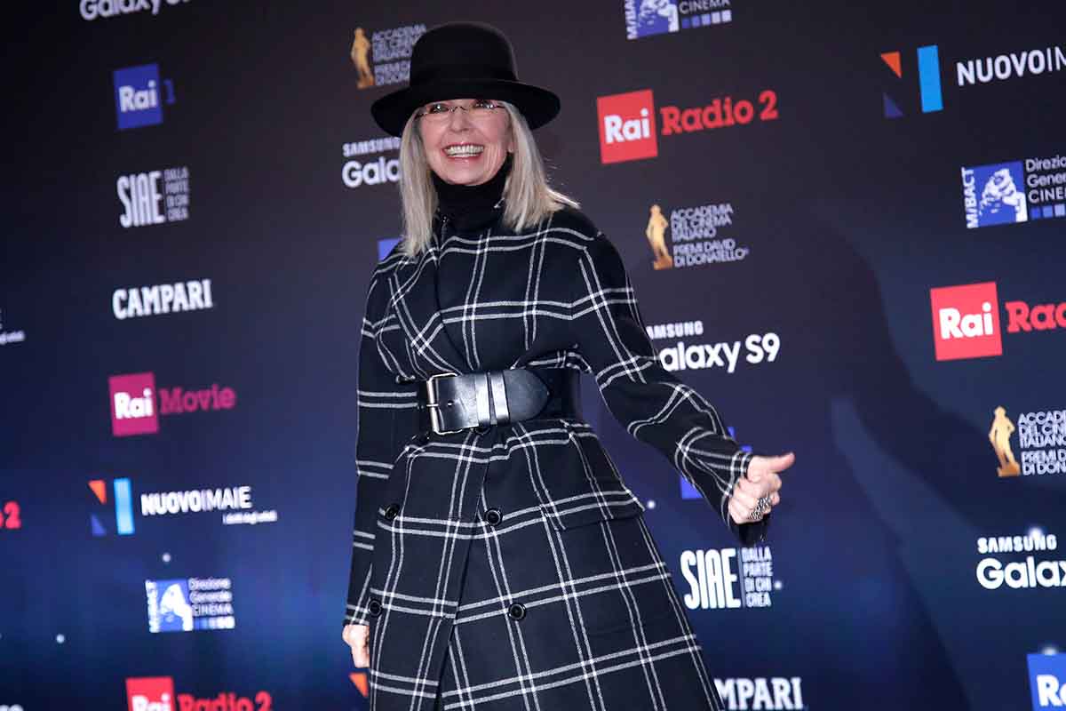 l'attrice Diane Keaton