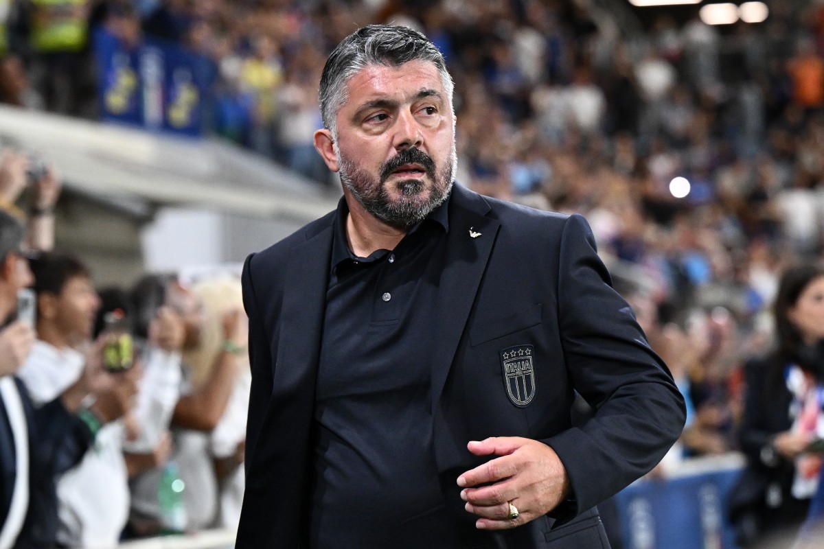 il CT dell'Italia Gennaro Gattuso