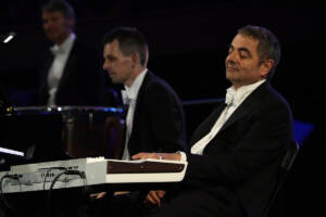 l'attore Rowan Atkinson