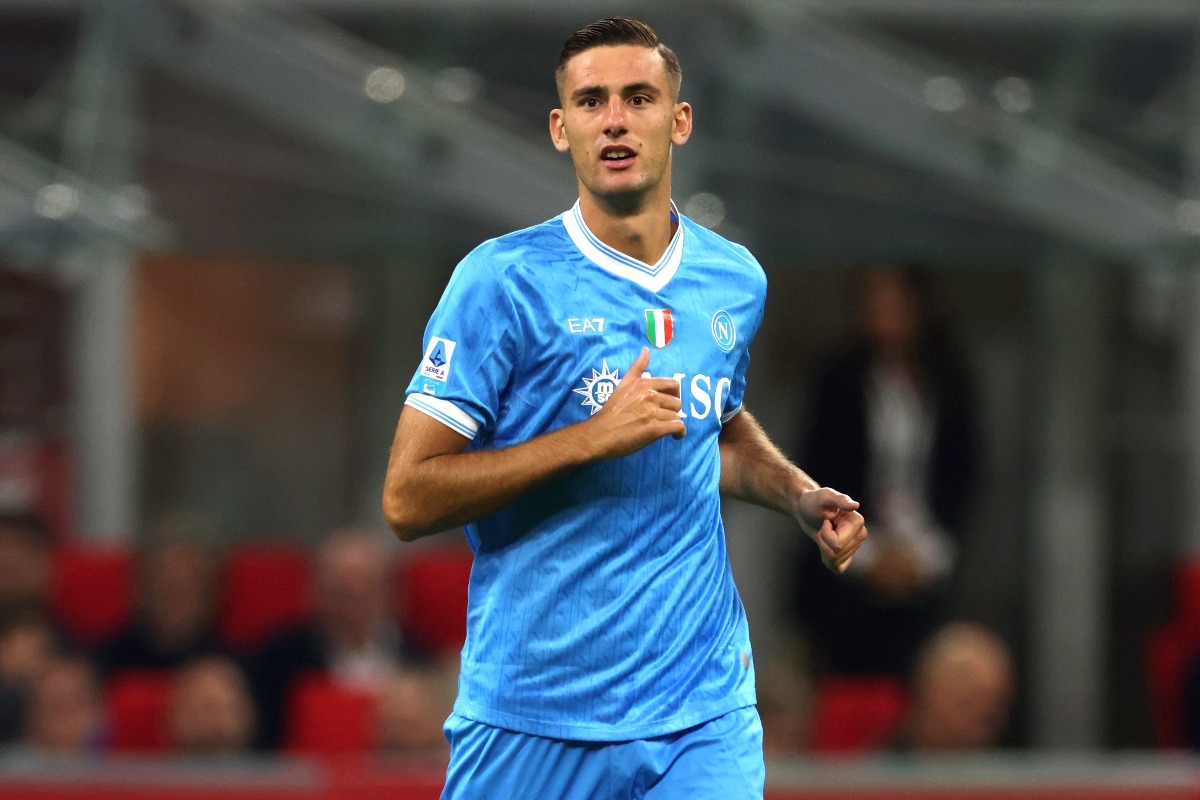 Lorenzo Lucca, attaccante italiano del Napoli