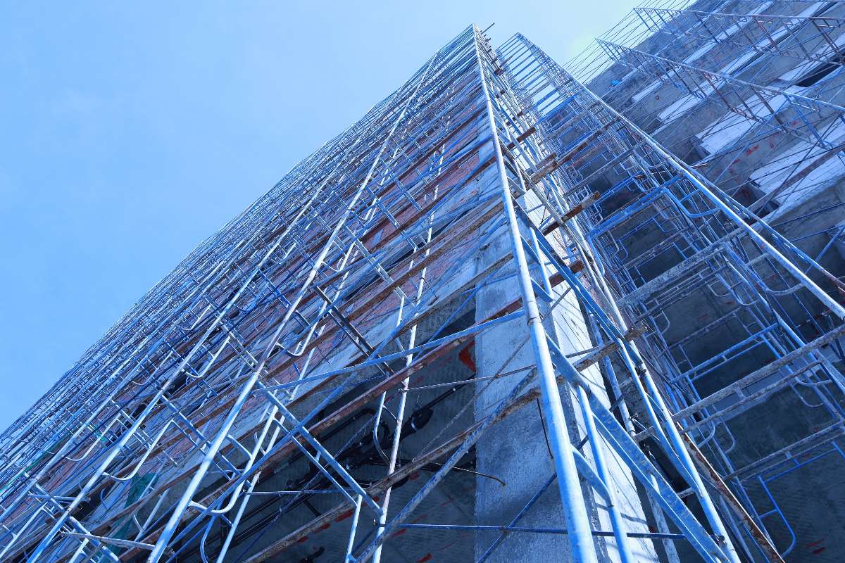 Edificio in costruzione