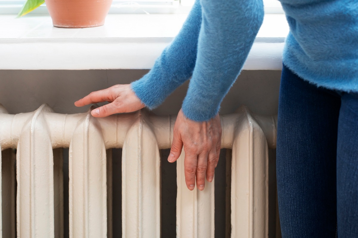 termosifone che fa caldo