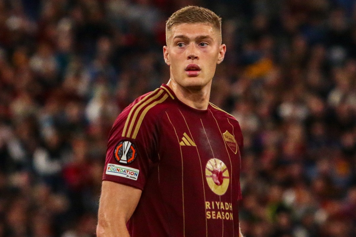 il centravanti della Roma Artem Dovbyk