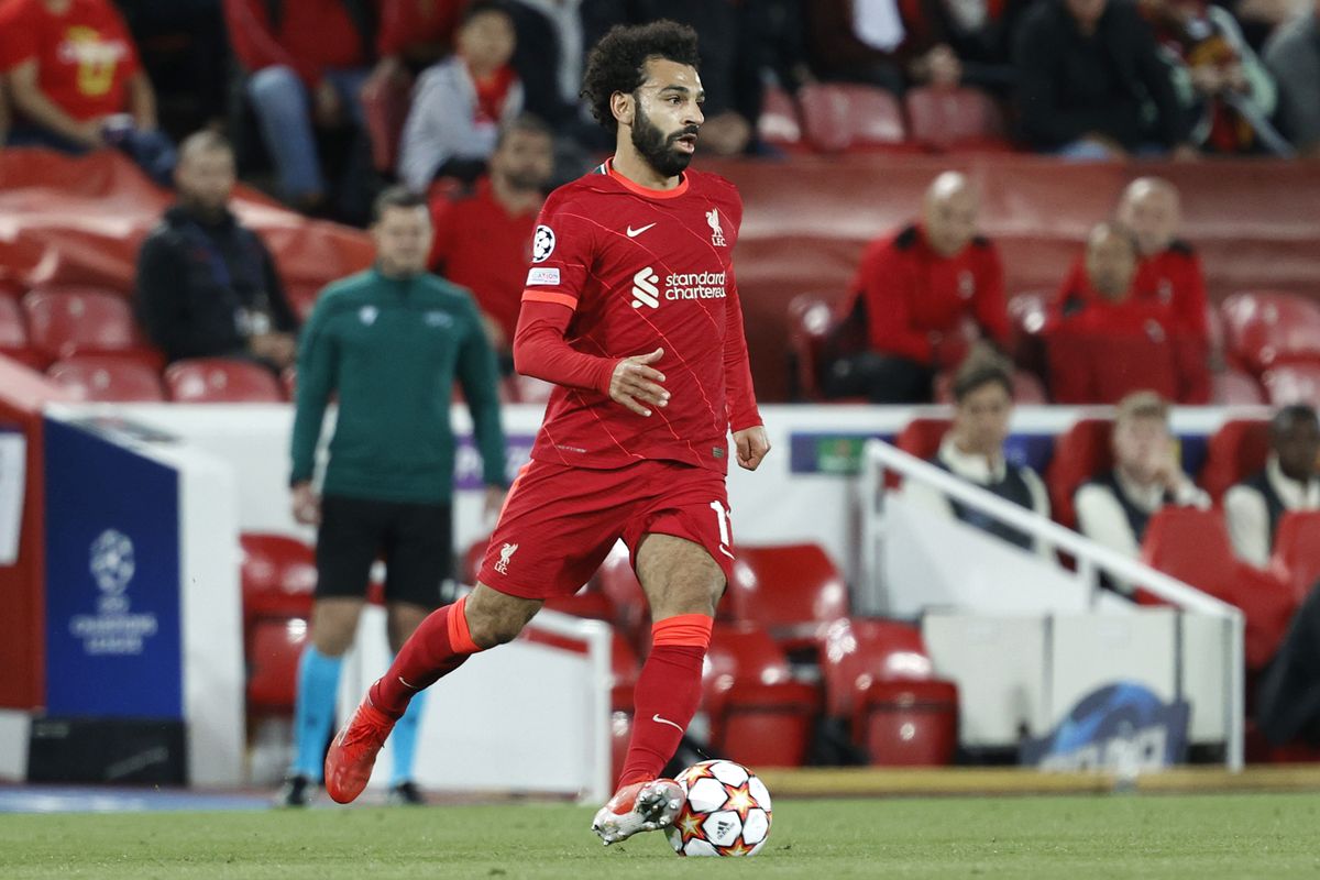 Mohamed Salah con la maglia del Liverpool