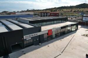 La sede di ComerSud ripresa dall'alto.