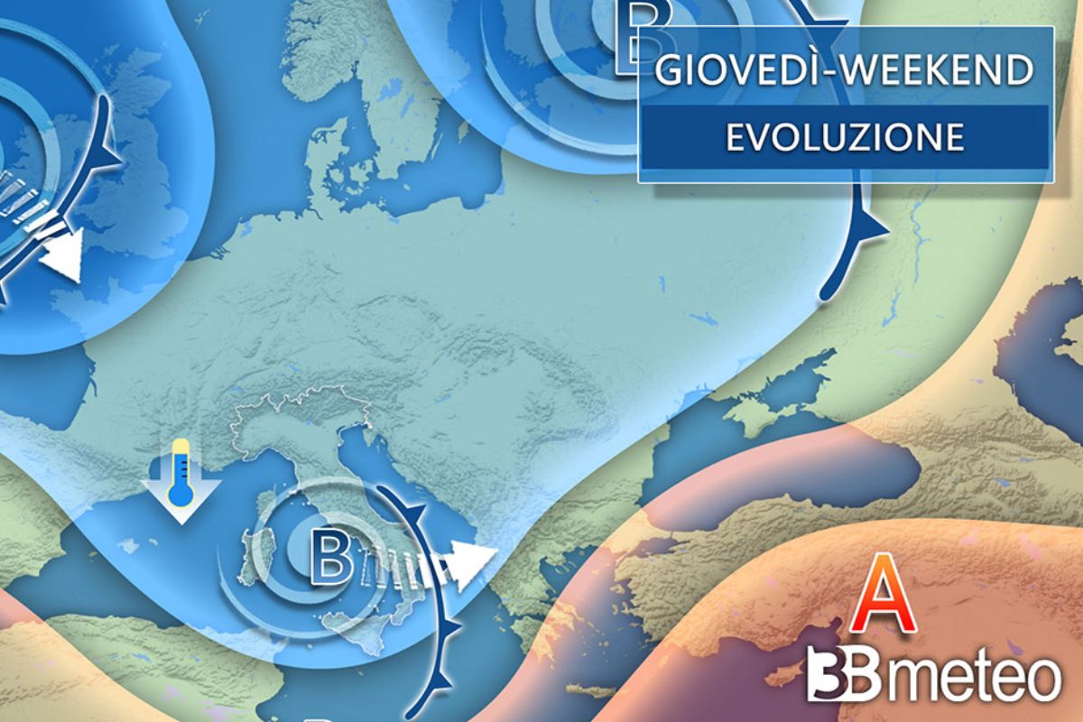 Meteo 29 gennaio-1 febbraio 2026