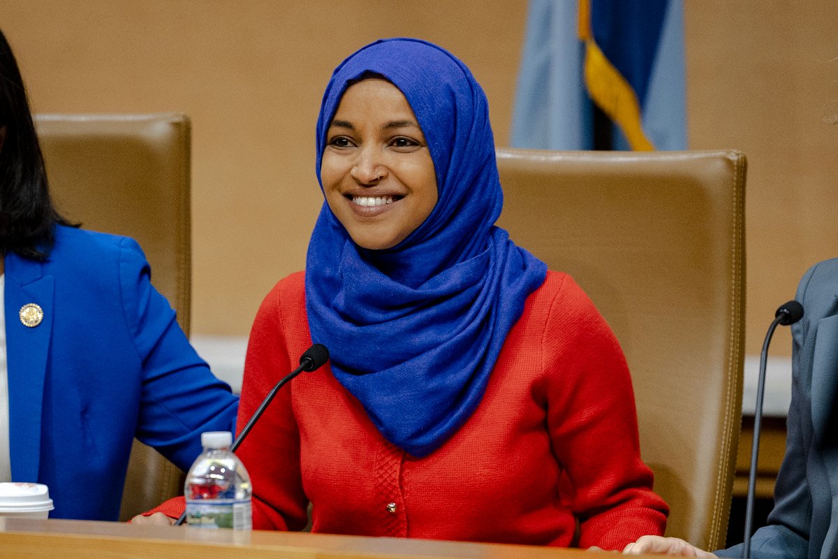 la deputata dem in Minnesota Ilhan Omar