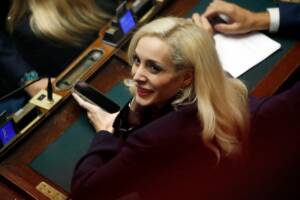 Marta Fascina alla Camera dei Deputati