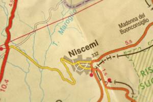 Niscemi sulla cartina geografica
