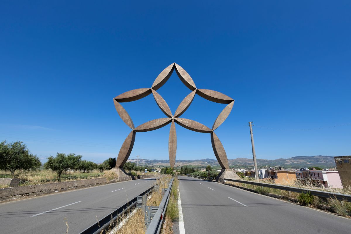 l'opera d'arte nella città di Gibellina