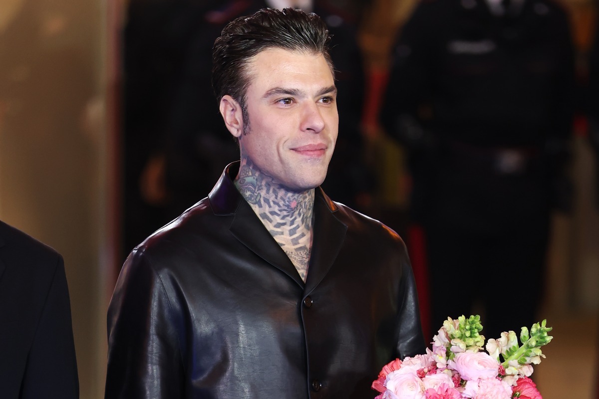 Fedez al Red Carpet di Sanremo 2026