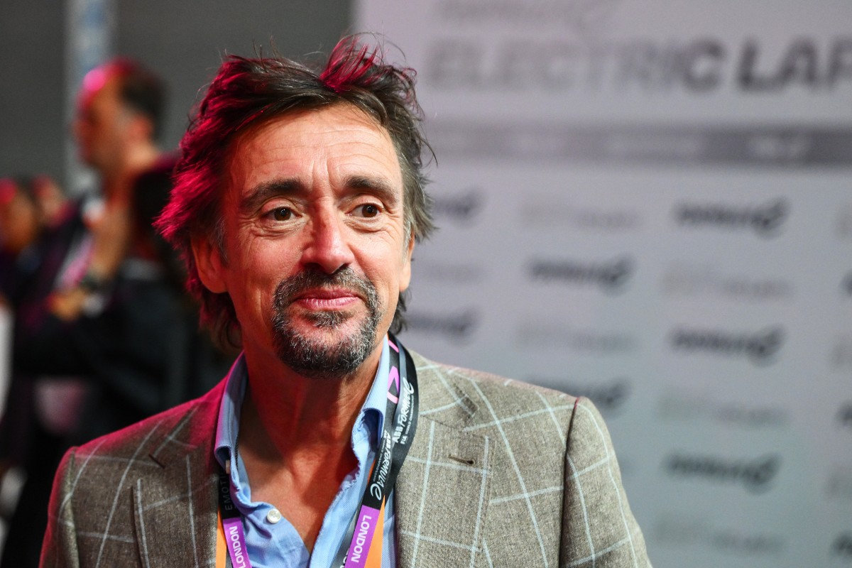 il noto conduttore tv Richard Hammond