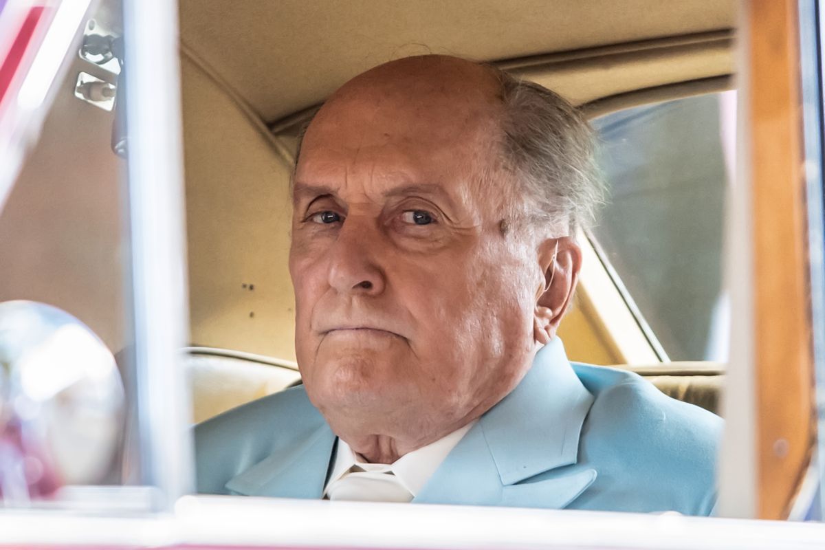 primo piano dell'attore Robert Duvall