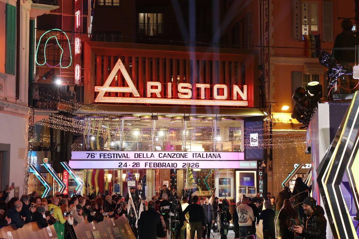 Sanremo, il Teatro Ariston per il Festival 2026