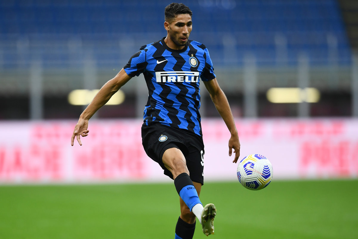 l'esterno marocchino Achraf Hakimi