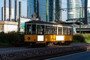 un tram a Milano