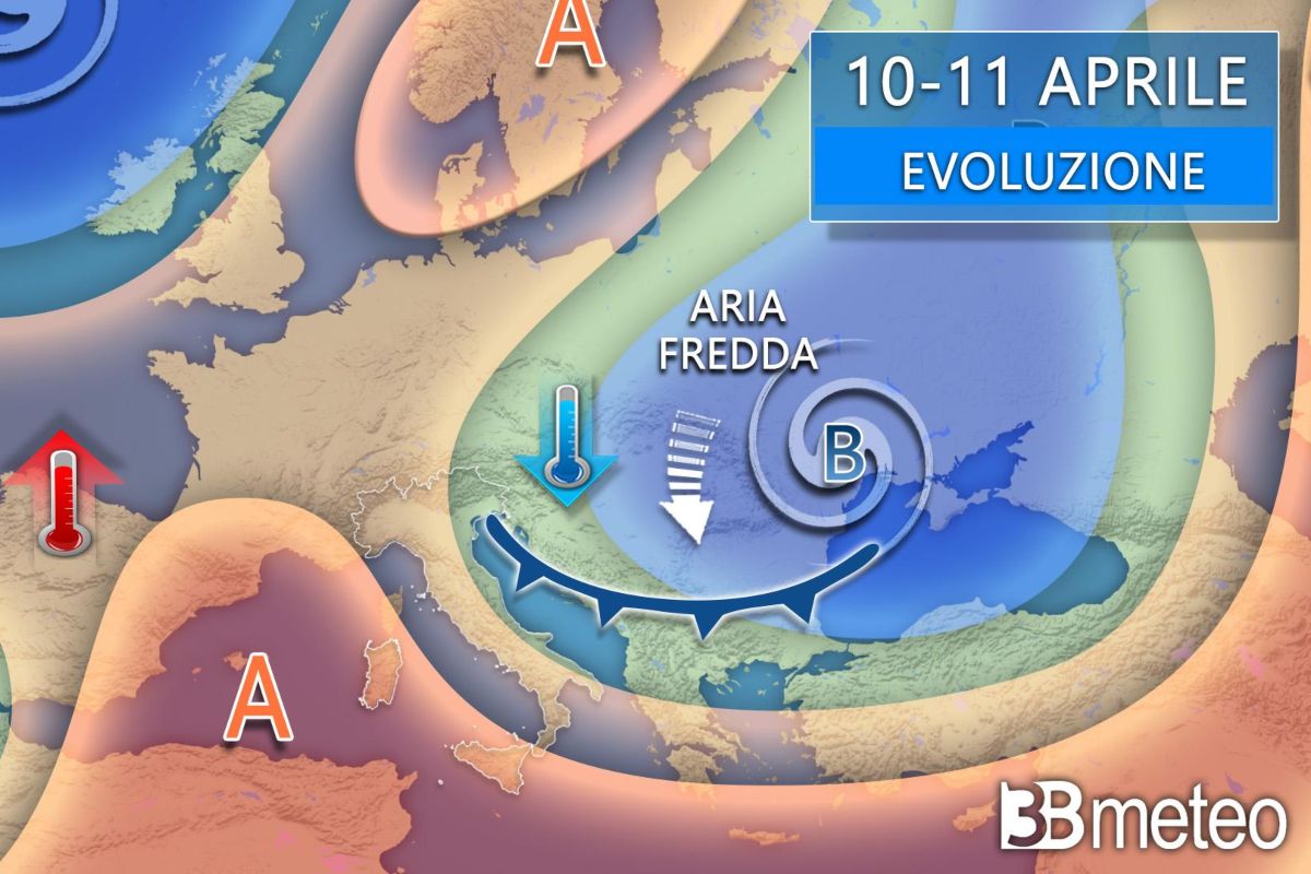 Meteo 10-11 aprile 2026