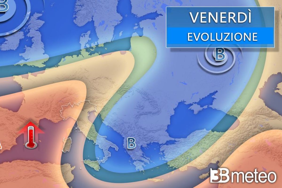 Meteo 3 aprile 2026