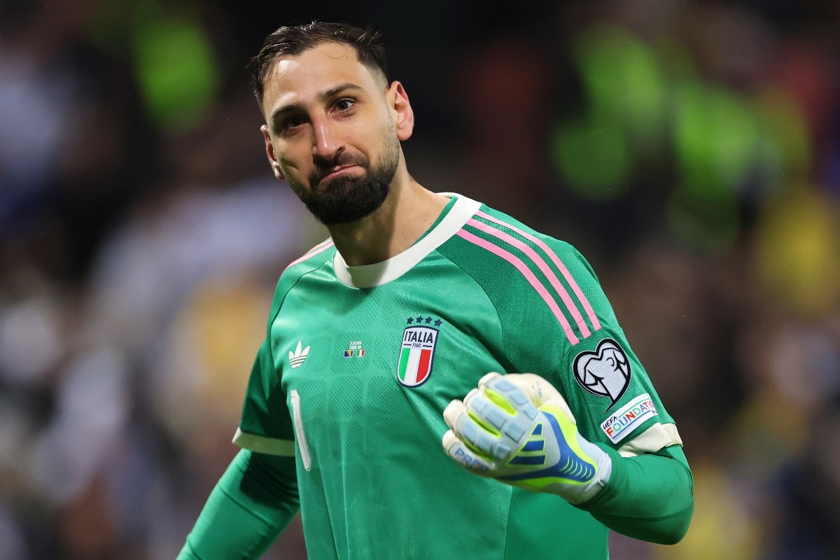 il portiere Gianluigi Donnarumma