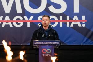 il neo primo ministro ungherese Peter Magyar