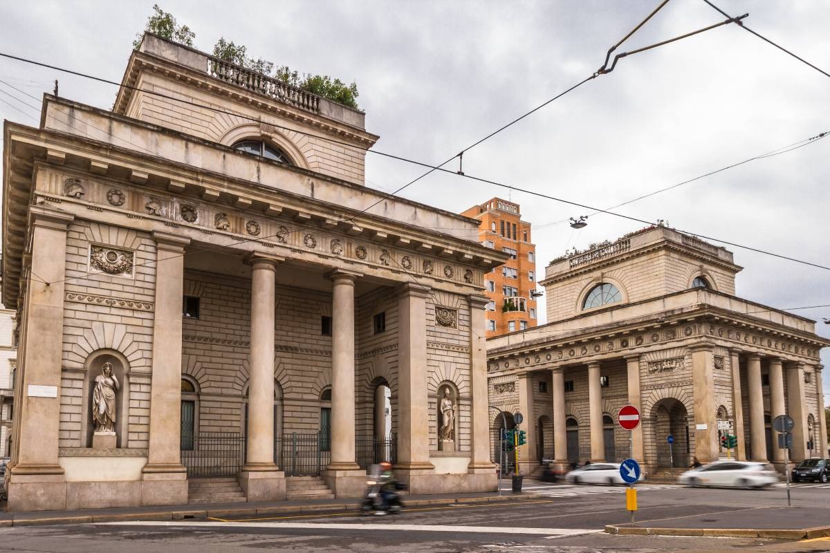Facciata di Porta Venezia