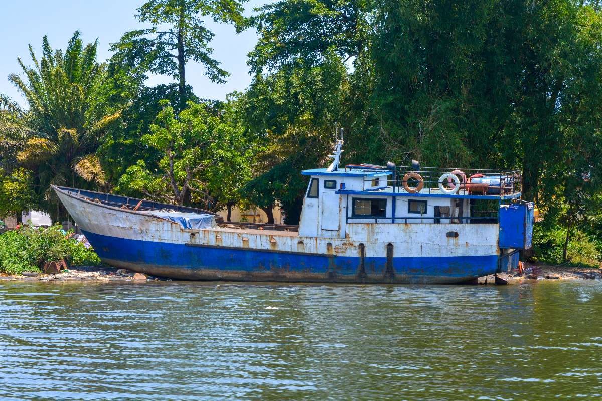 Barca da pesca in Somalia
