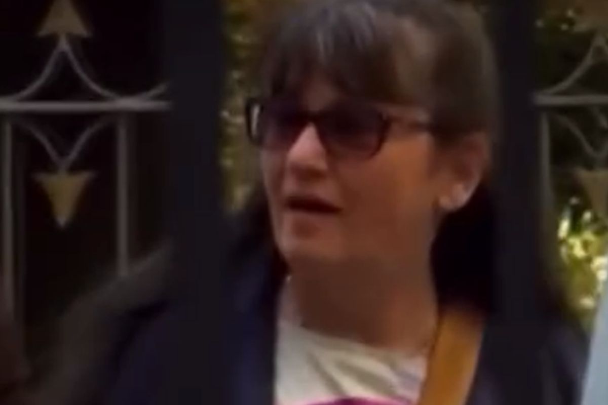 primo piano della madre di Andrea Sempio, Daniela Ferrari