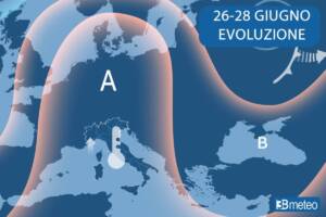 Meteo 26-28 giugno 2026