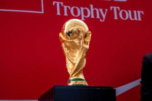 Il trofeo del Fifa World Cup 2026