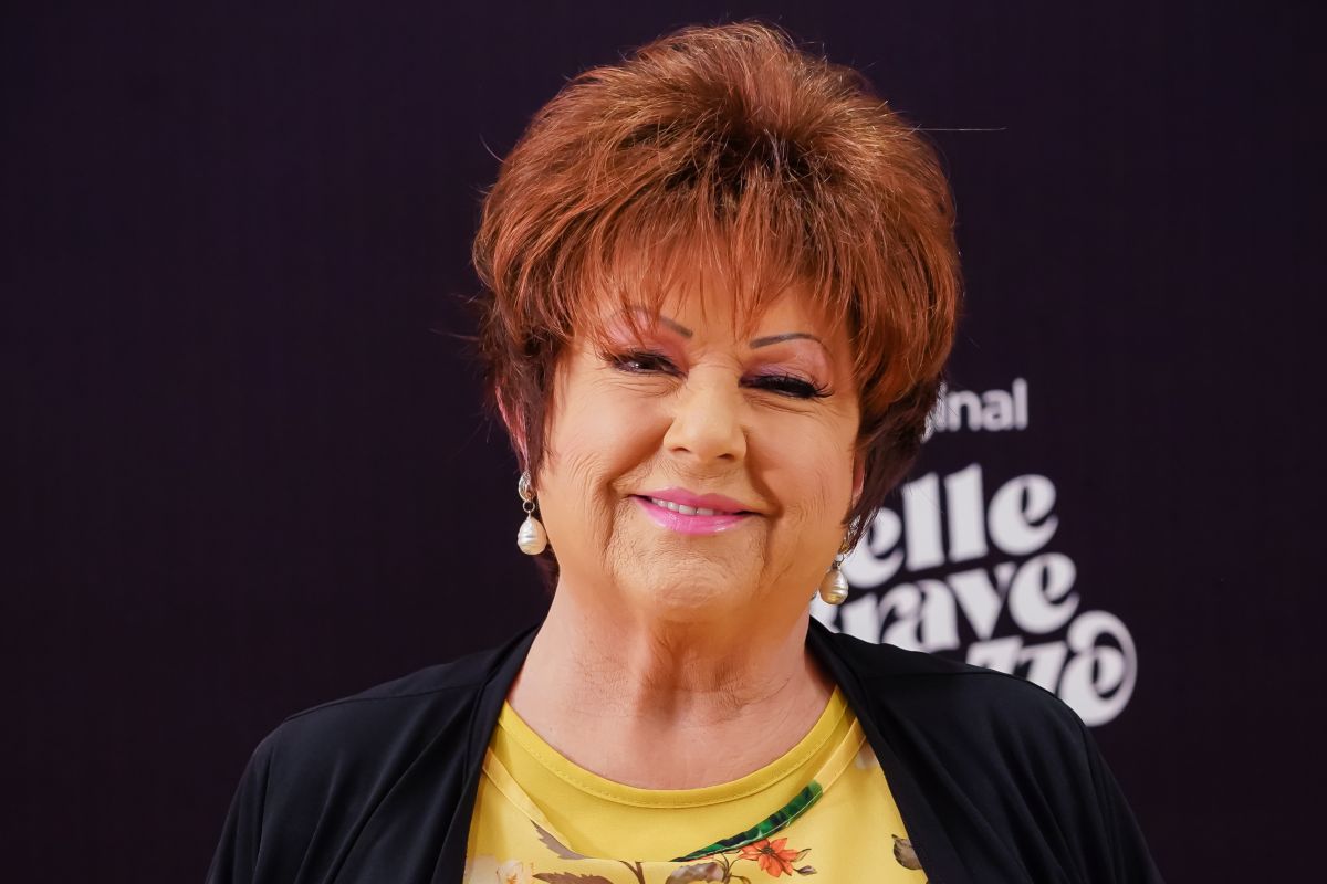 primo piano di Orietta Berti sorridente
