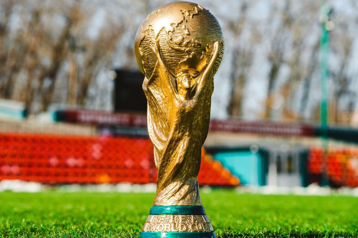 il trofeo della Coppa del Mondo