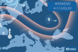 Meteo 2-5 luglio 2026
