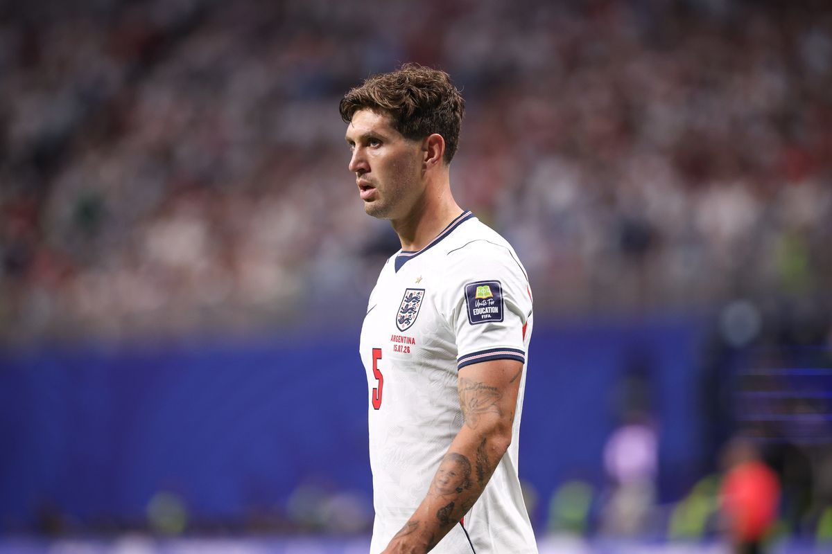 il difensore inglese della Nazionale John Stones