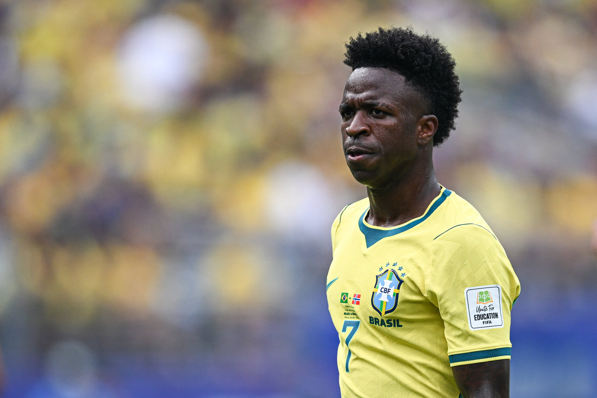 l'attaccante del Brasile Vinicius Jr