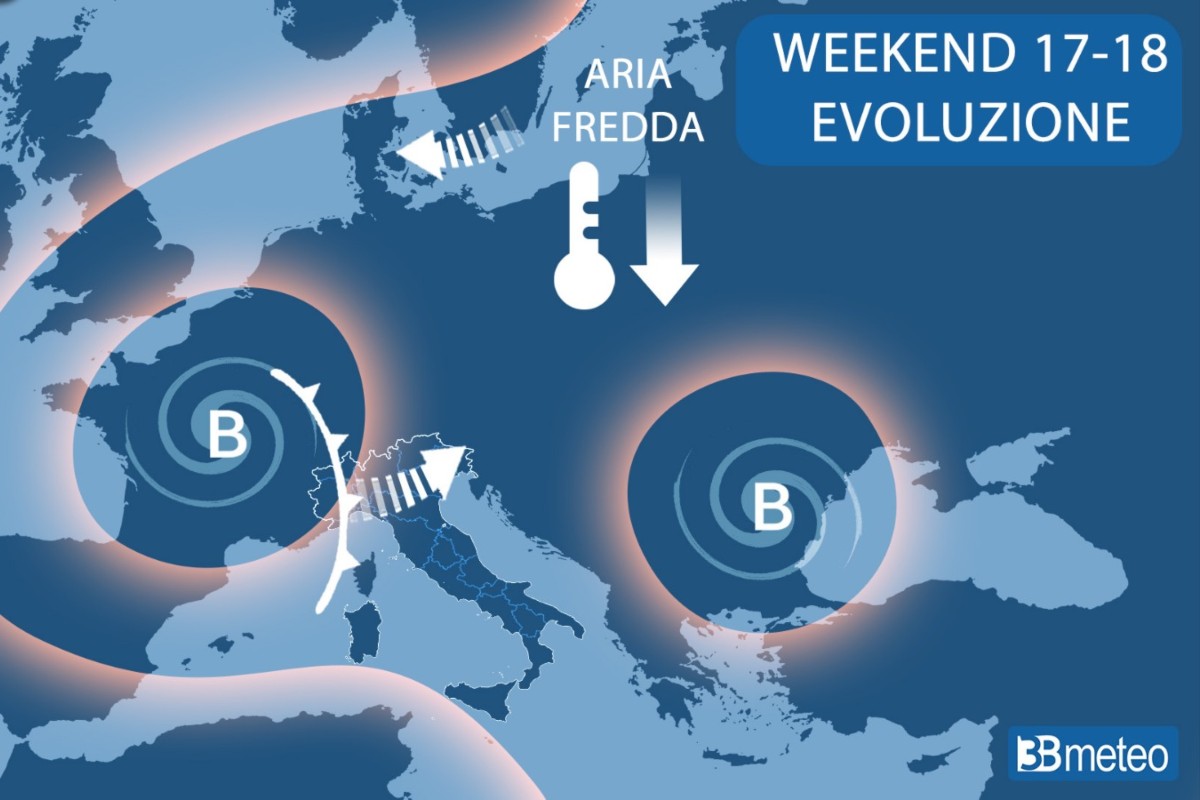 Meteo 17 - 18 ottobre 2026